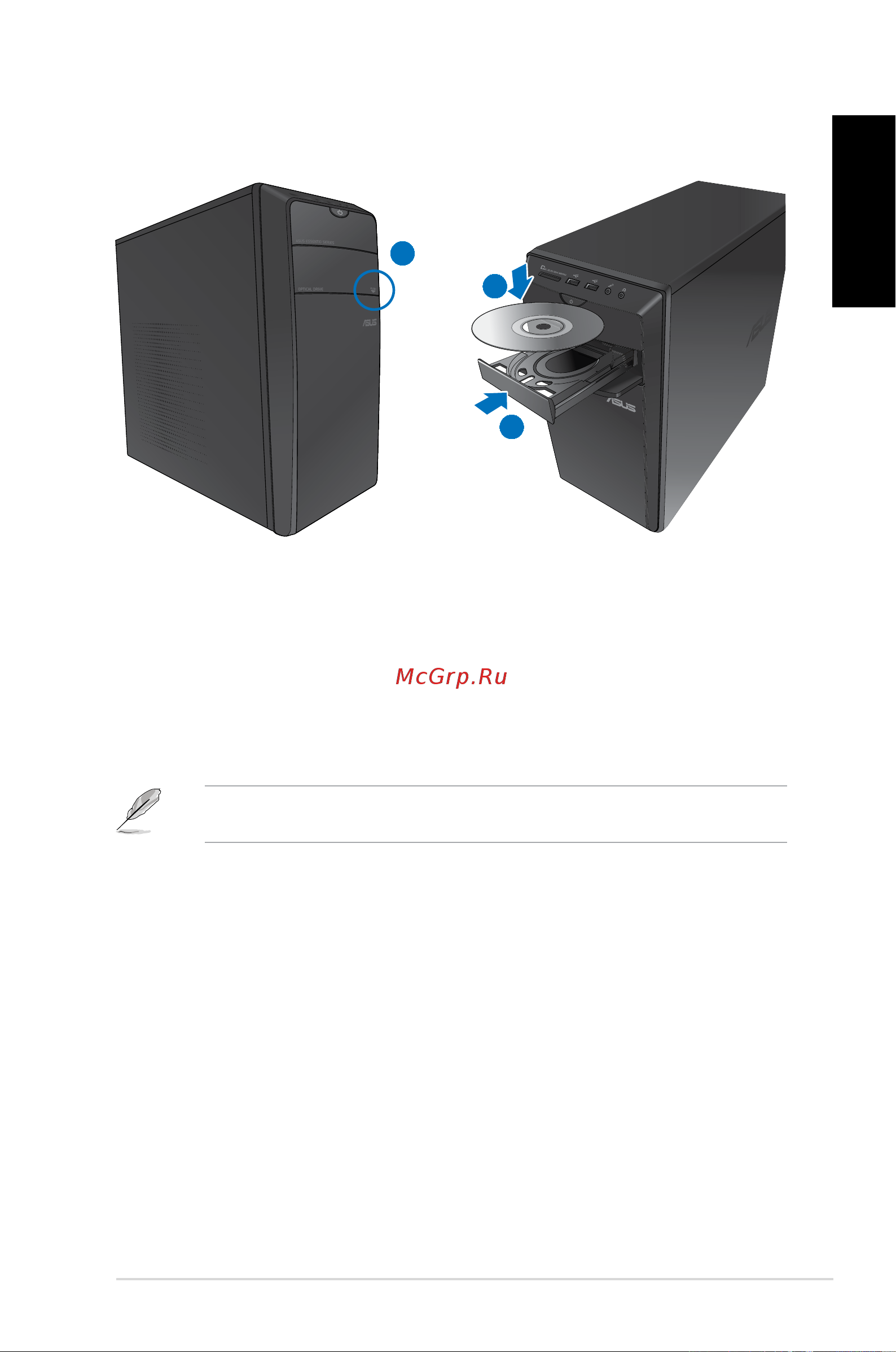 Asus CM1730 4P X4 850 [37/198] Using the optical drive