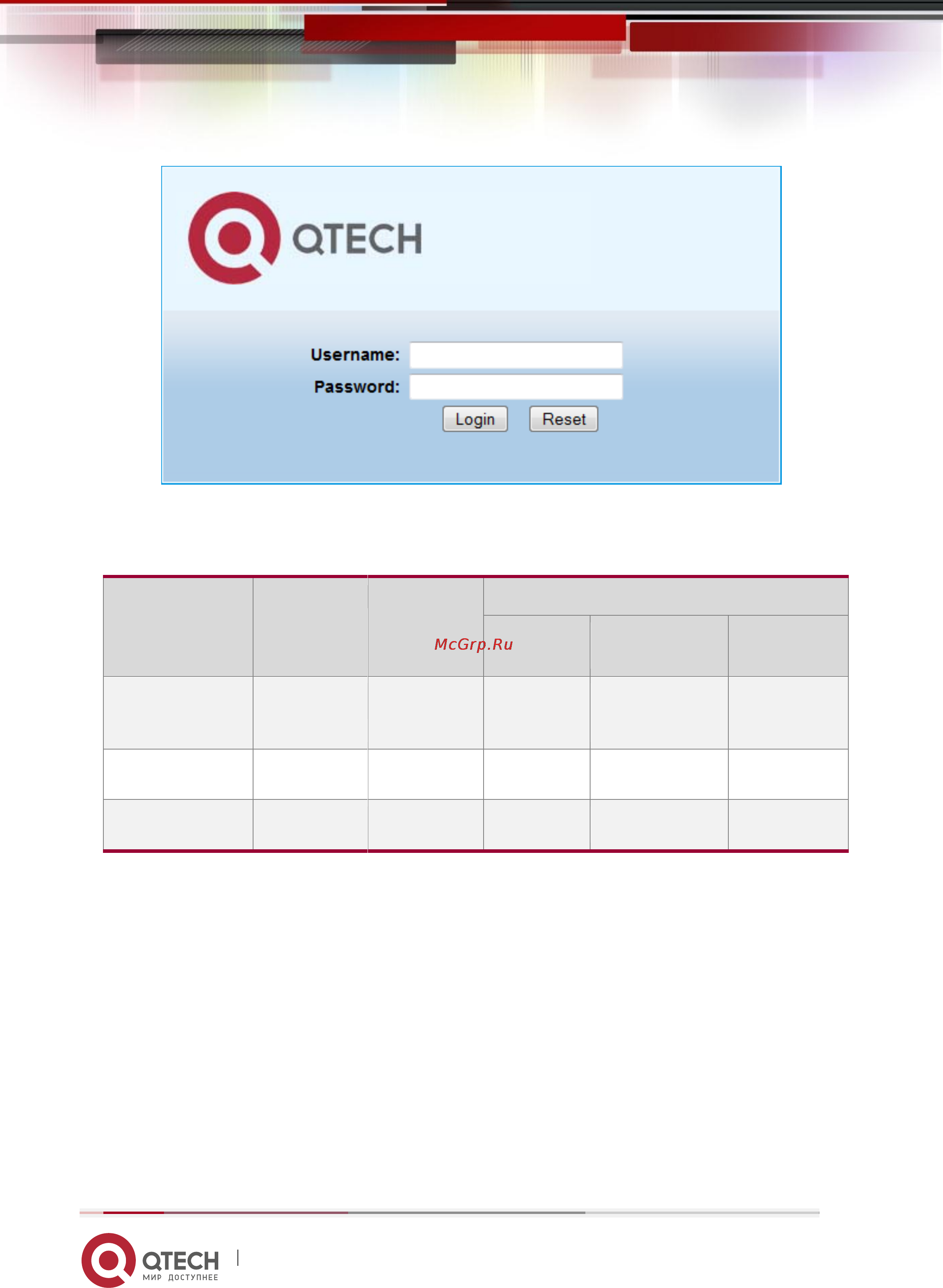 Q-Tech QFR-200-4T-W [14/100] Информация о системе