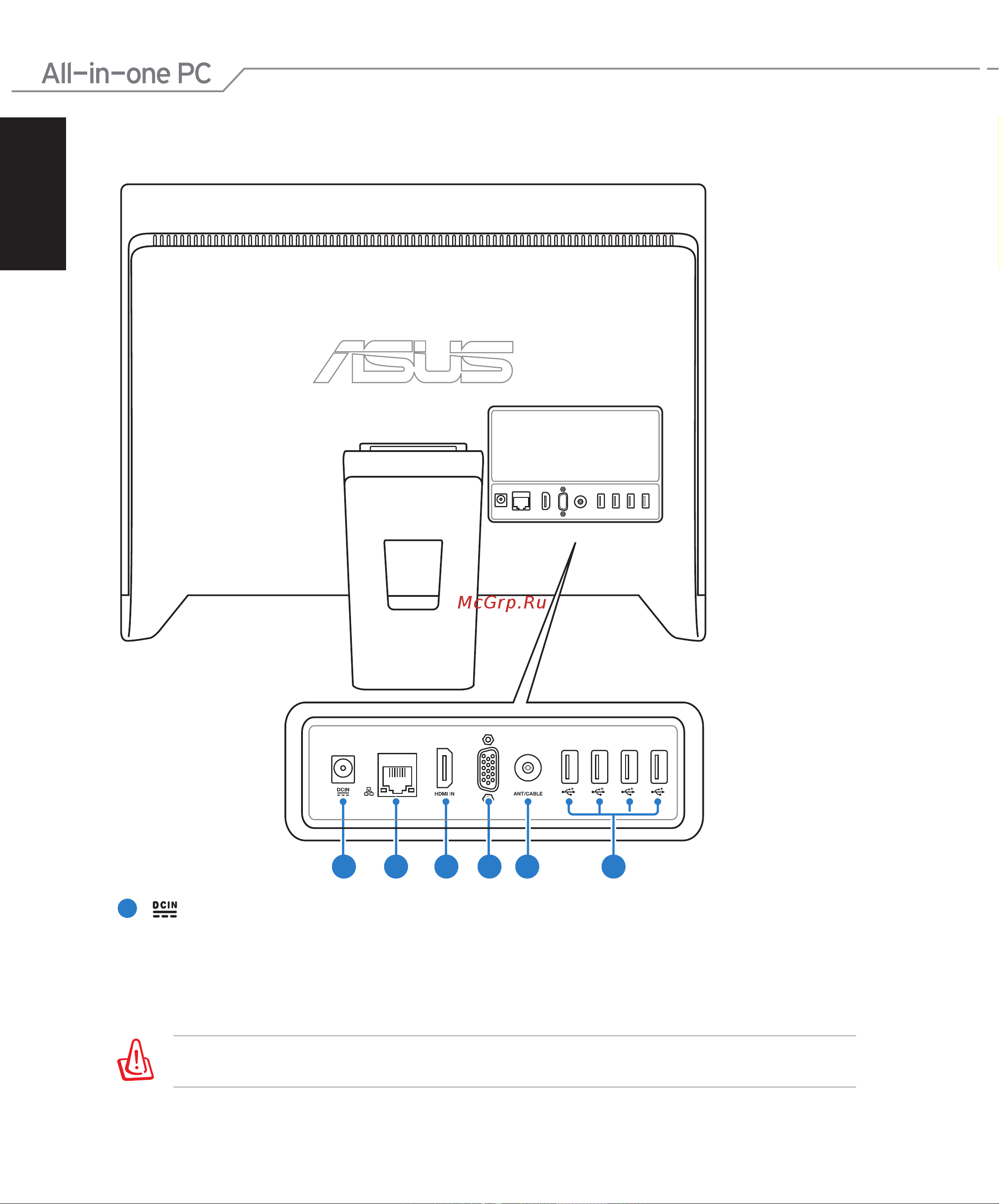Asus ET2400EGT-B116E [16/42] Вид сзади