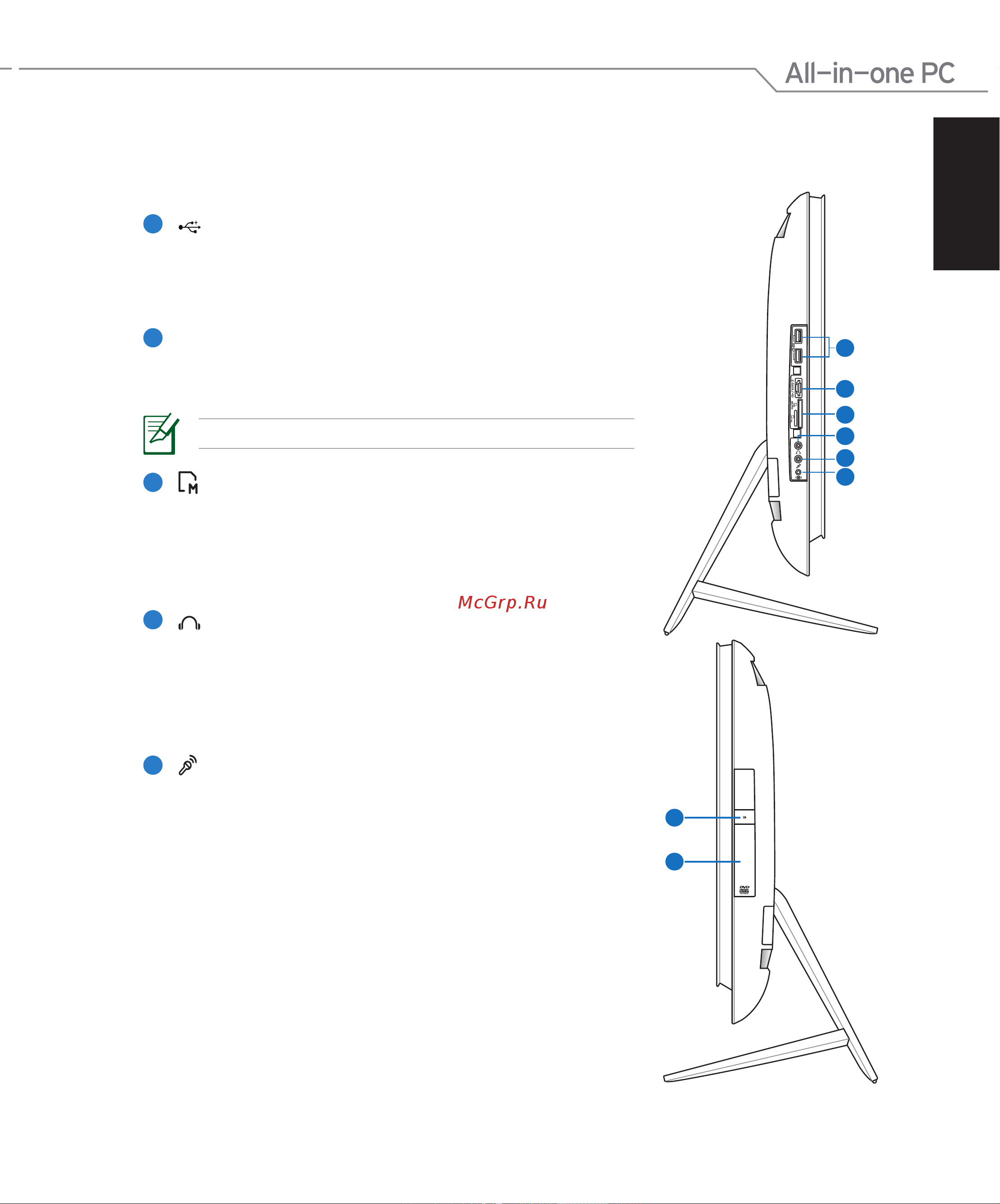 Asus ET2400EG-B144E [19/38] Вид сбоку