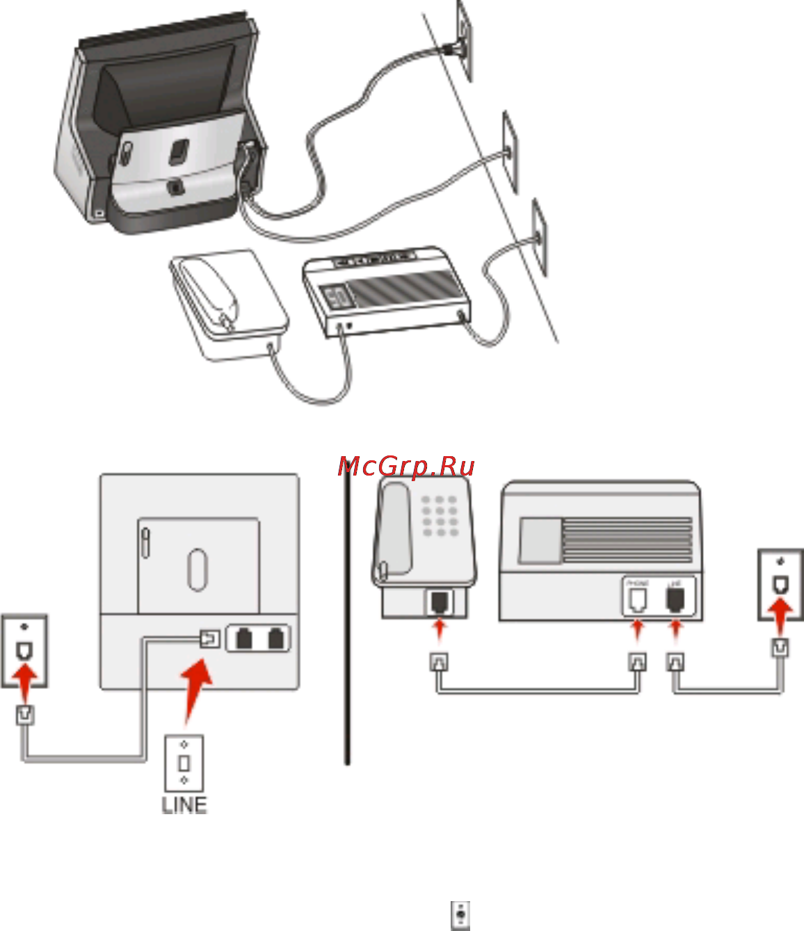 Lexmark Genesis S816 [83/216] Подключение