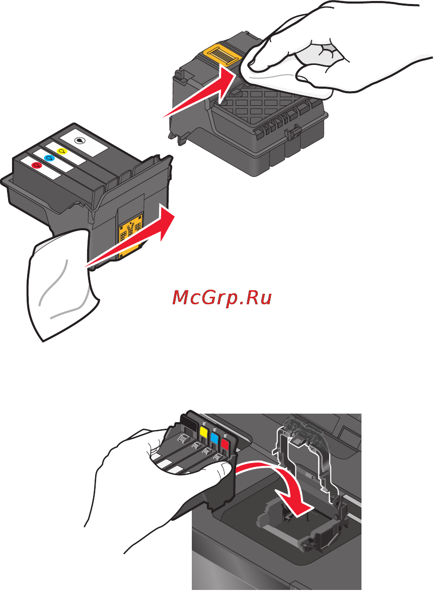 Lexmark Impact S305 [105/160] Установка программного обеспечения не выполнена