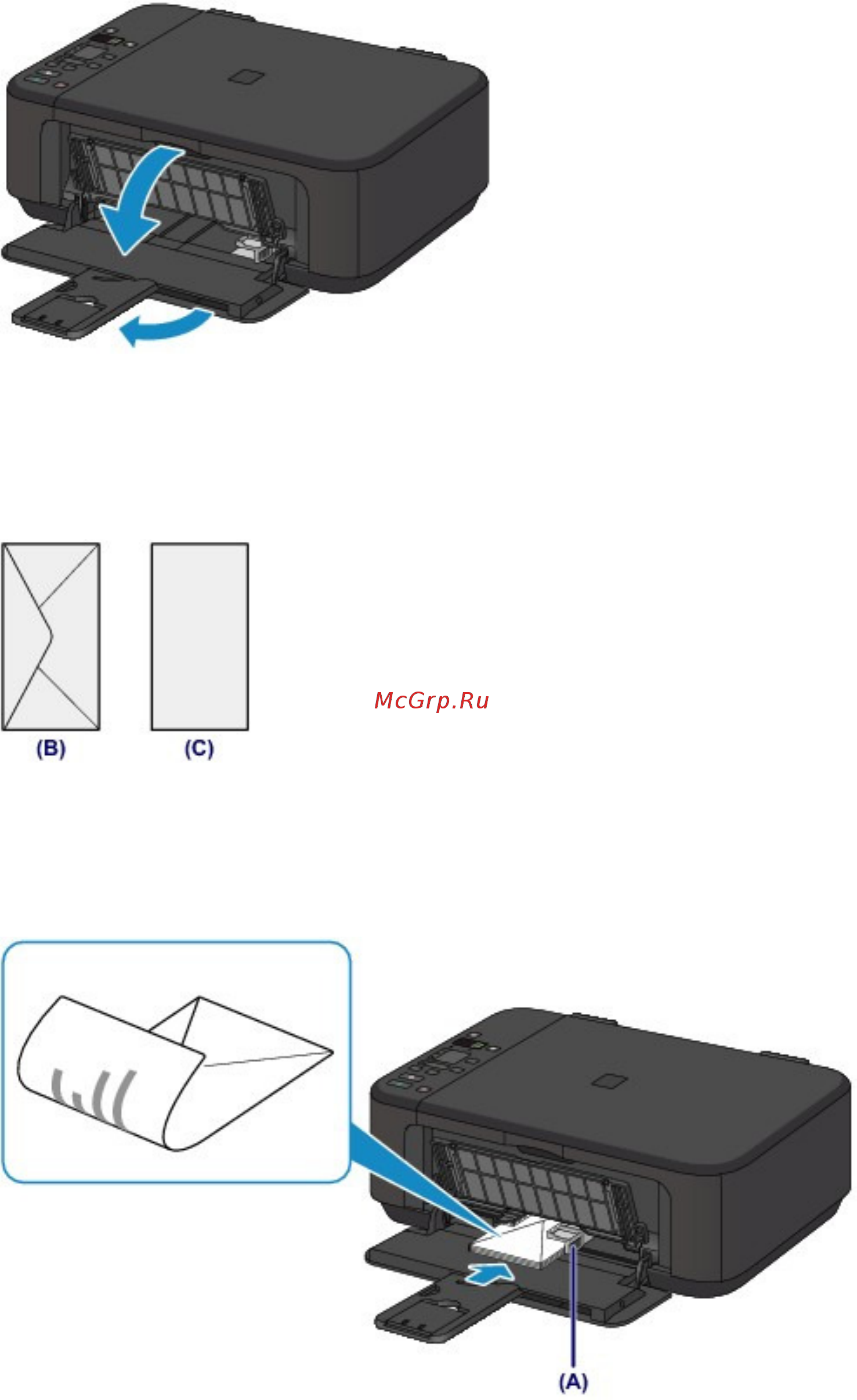 Canon Pixma MG2140 [635/733] Page 635 of 733 pages загрузка конвертов