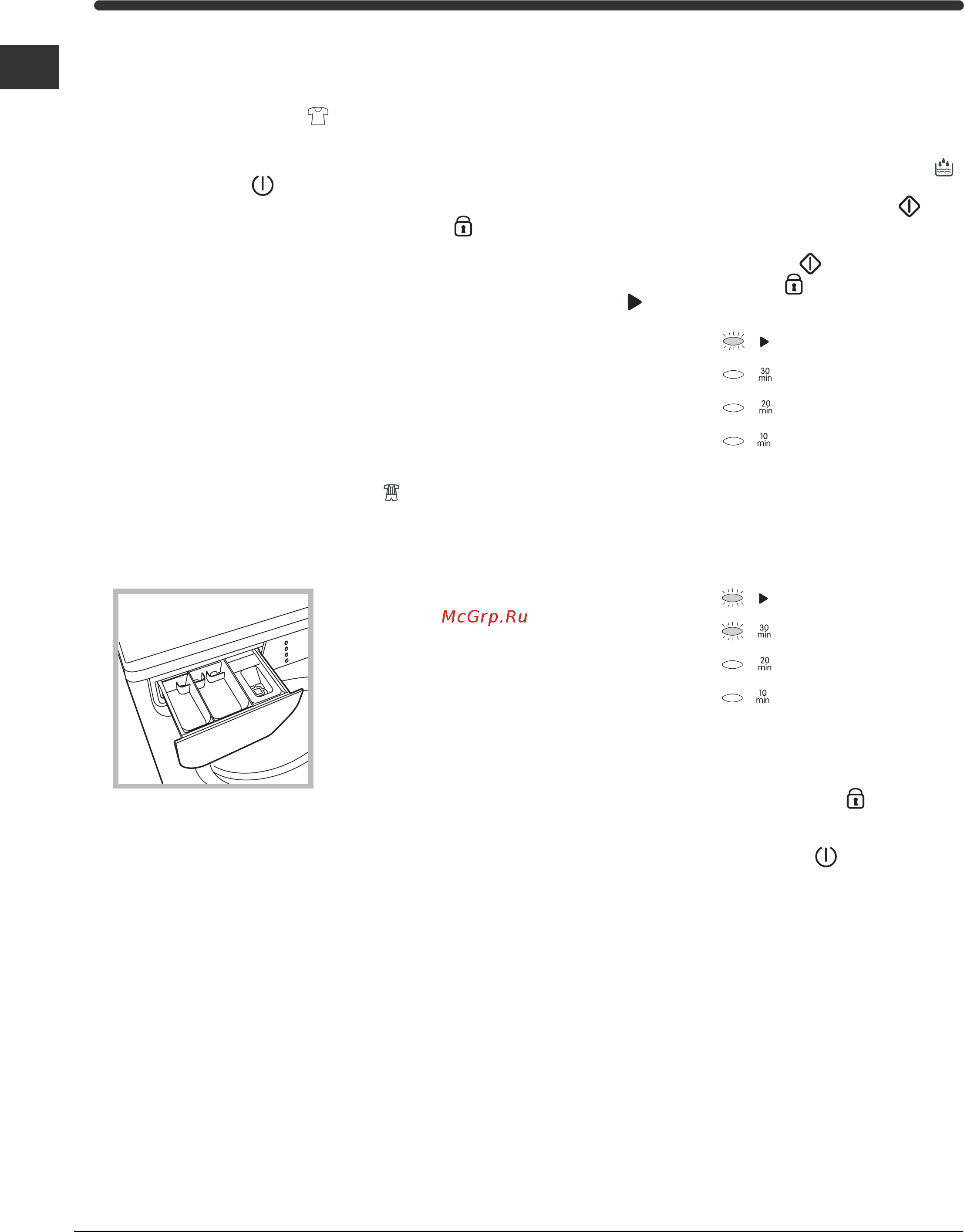 Indesit WIL 1000 OT [18/72] Comment effectuer un cycle de lavage