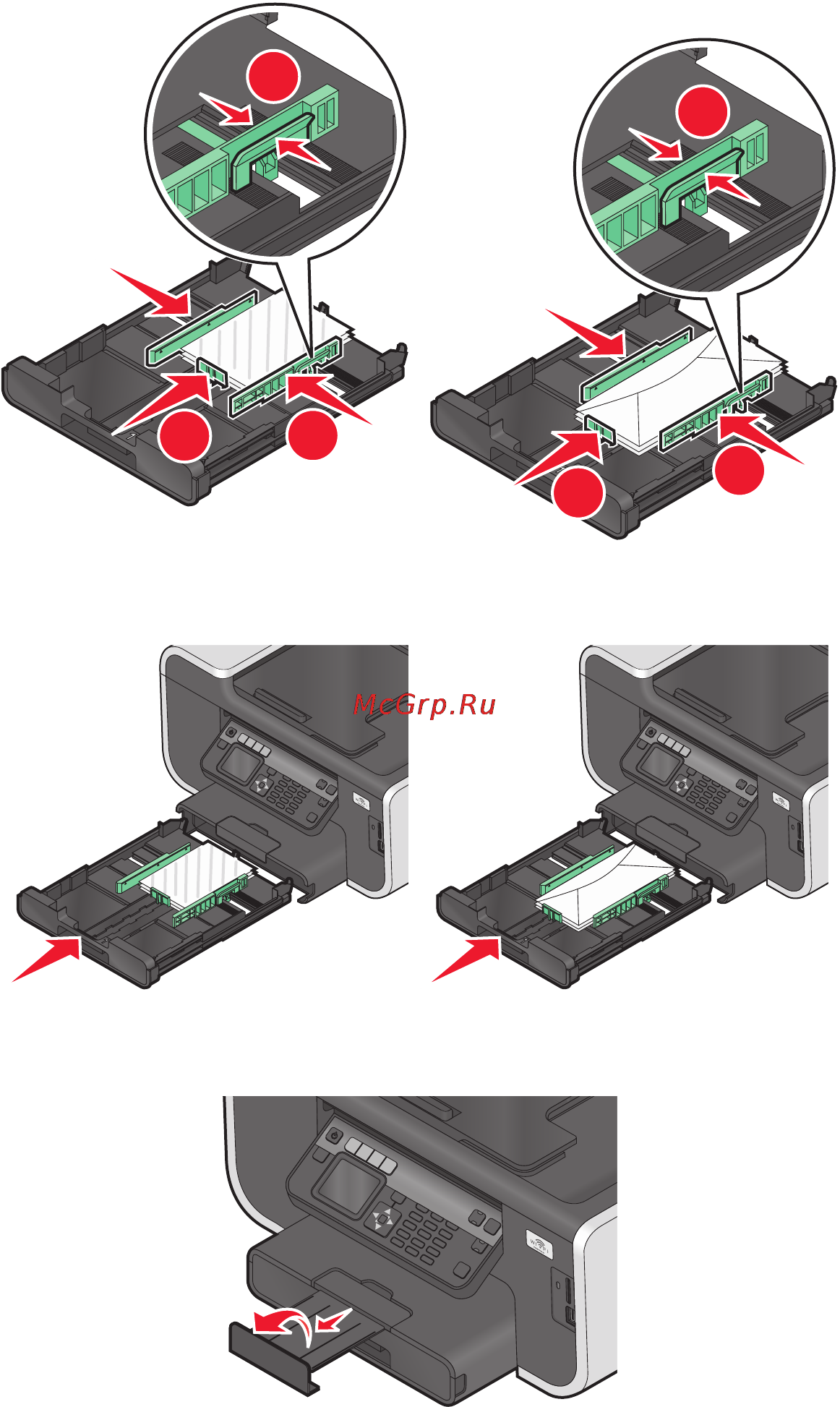 Lexmark Prevail Pro 709 Инструкция по эксплуатации онлайн [35/216] 57101