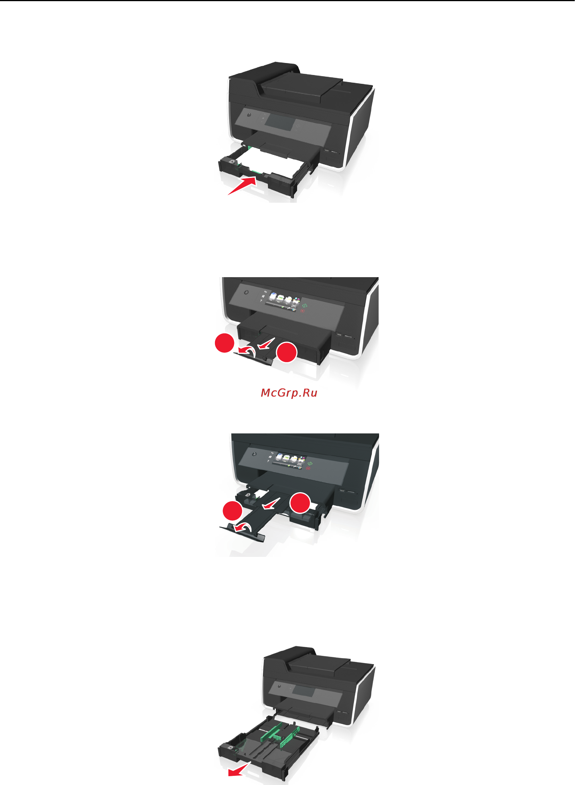 Lexmark Pro 915 [31/215] Загрузка конвертов или фотобумаги