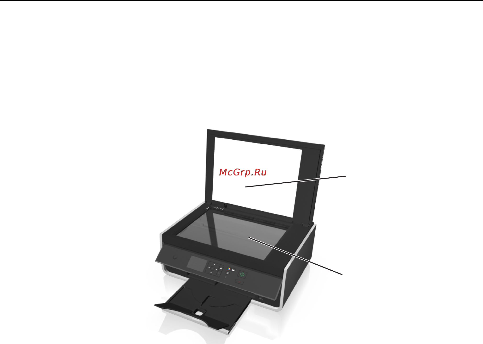 Lexmark S315 [102/156] Чистка стекла сканера