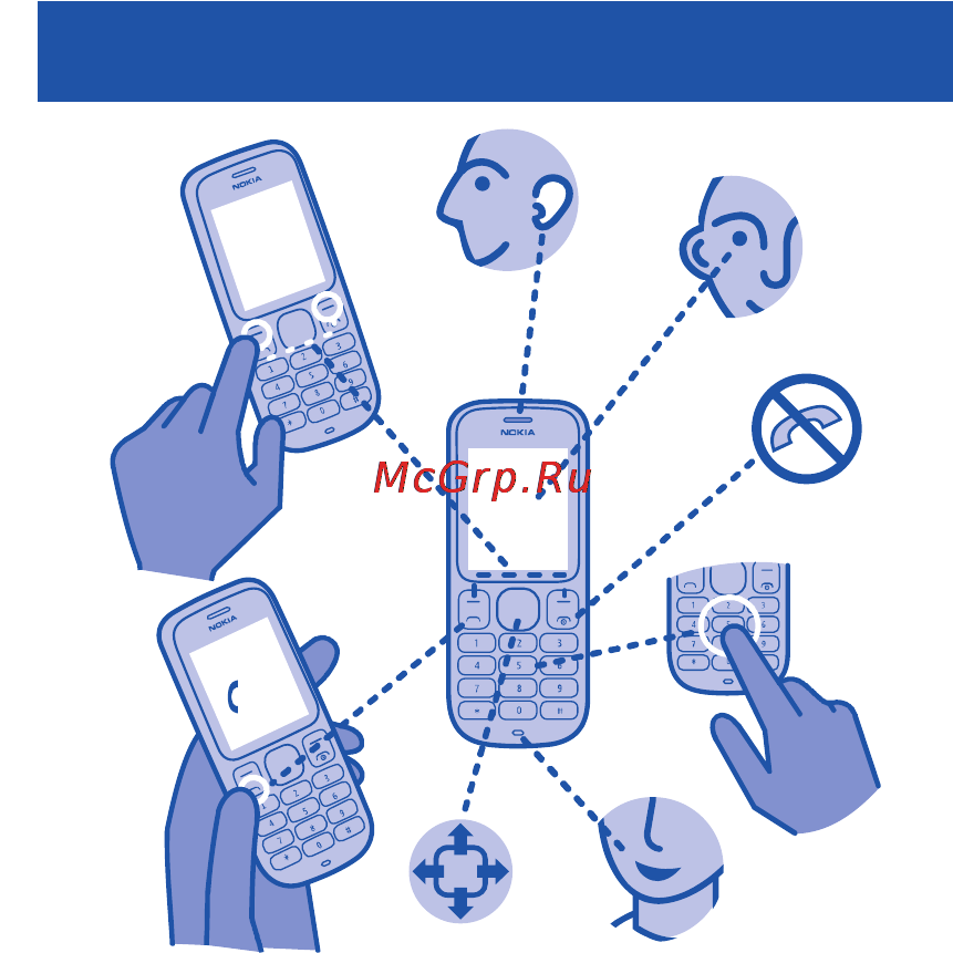 Nokia 101 Black [2/39] Клавиши и компоненты