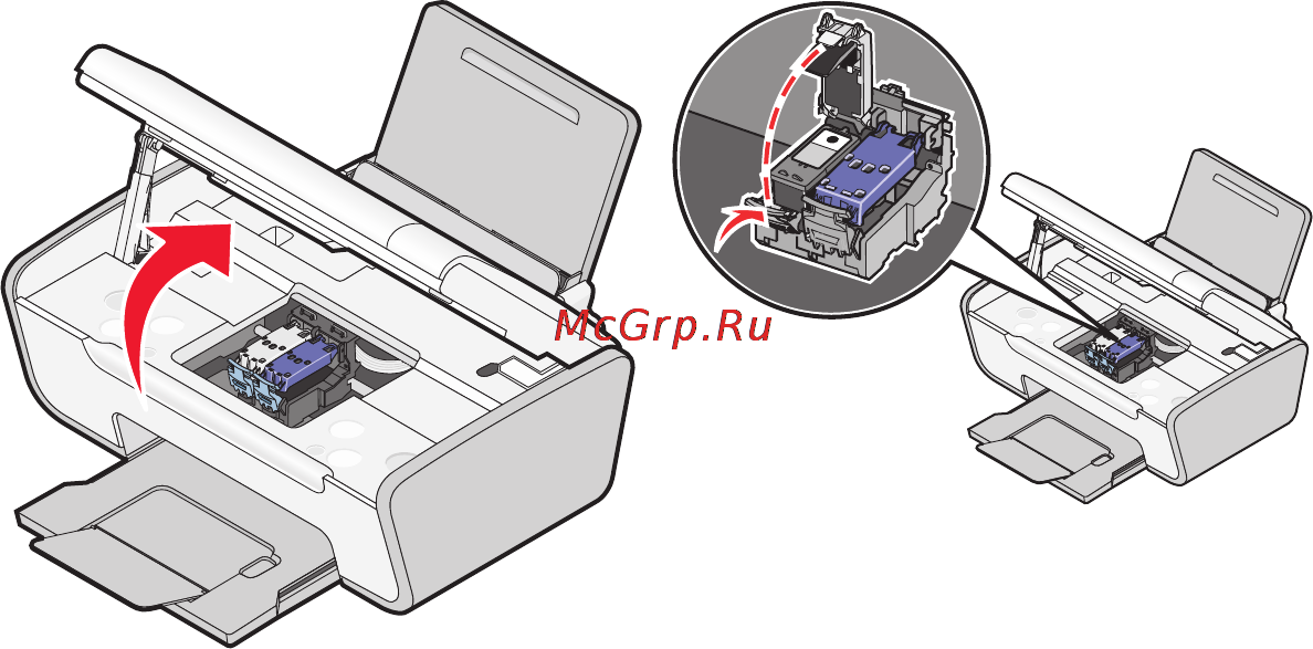 Lexmark X2630 [48/73] Повторная заправка картриджей