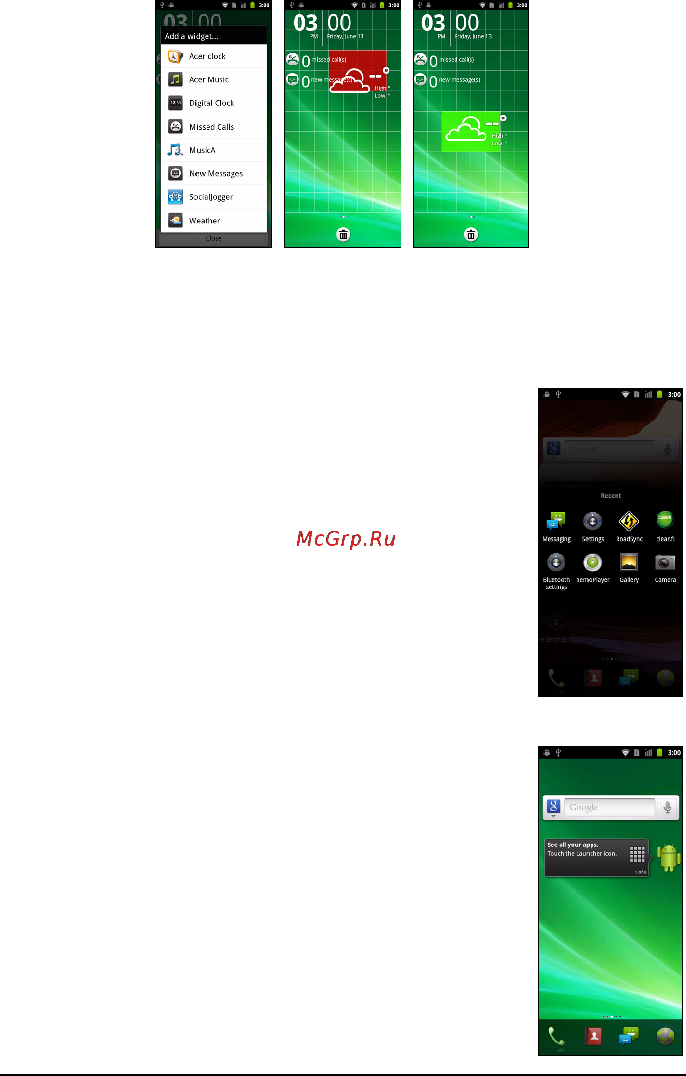 Acer Iconia Smart S300 Black [19/76] Недавние приложения