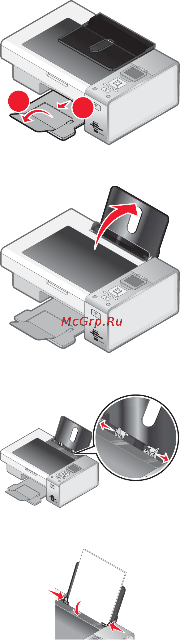 Lexmark X4850 Инструкция по эксплуатации онлайн [21/195] 57201