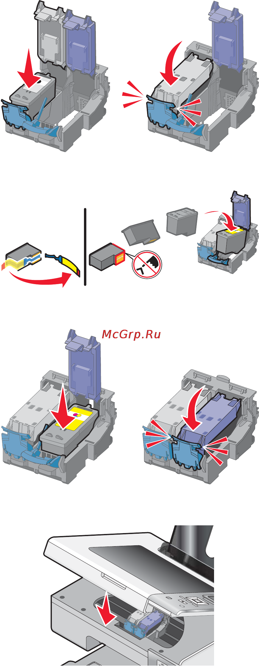 Lexmark X4850 Инструкция по эксплуатации онлайн [24/195] 57201