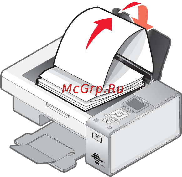 Lexmark X4850 [48/195] Загрузка бумаги формата определяемого пользователем