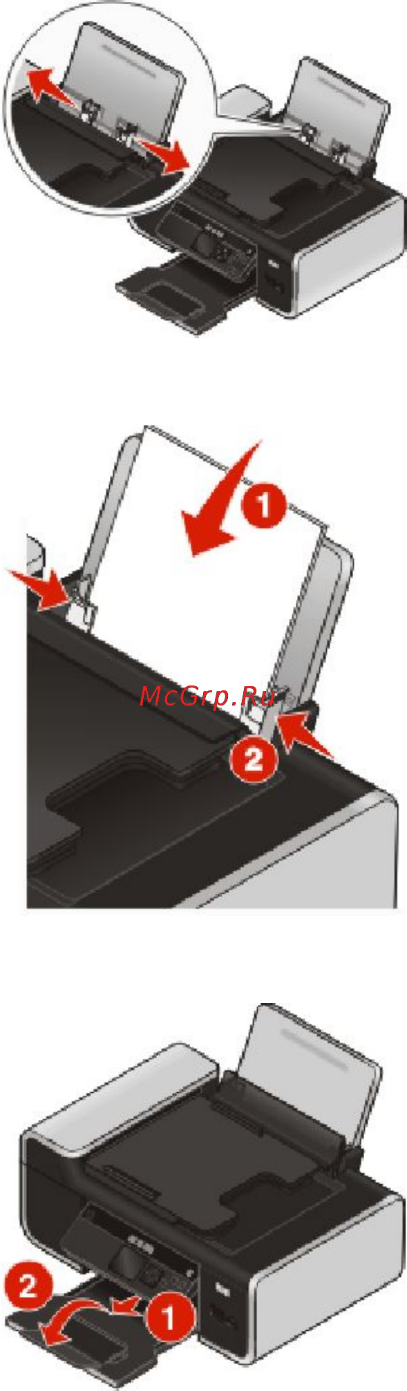 Lexmark X4975 Инструкция по эксплуатации онлайн [16/162] 57213