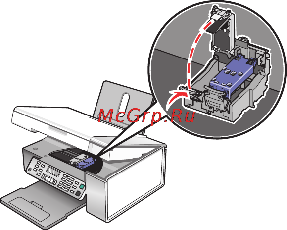Lexmark X5320 [126/211] Повторная заправка картриджей