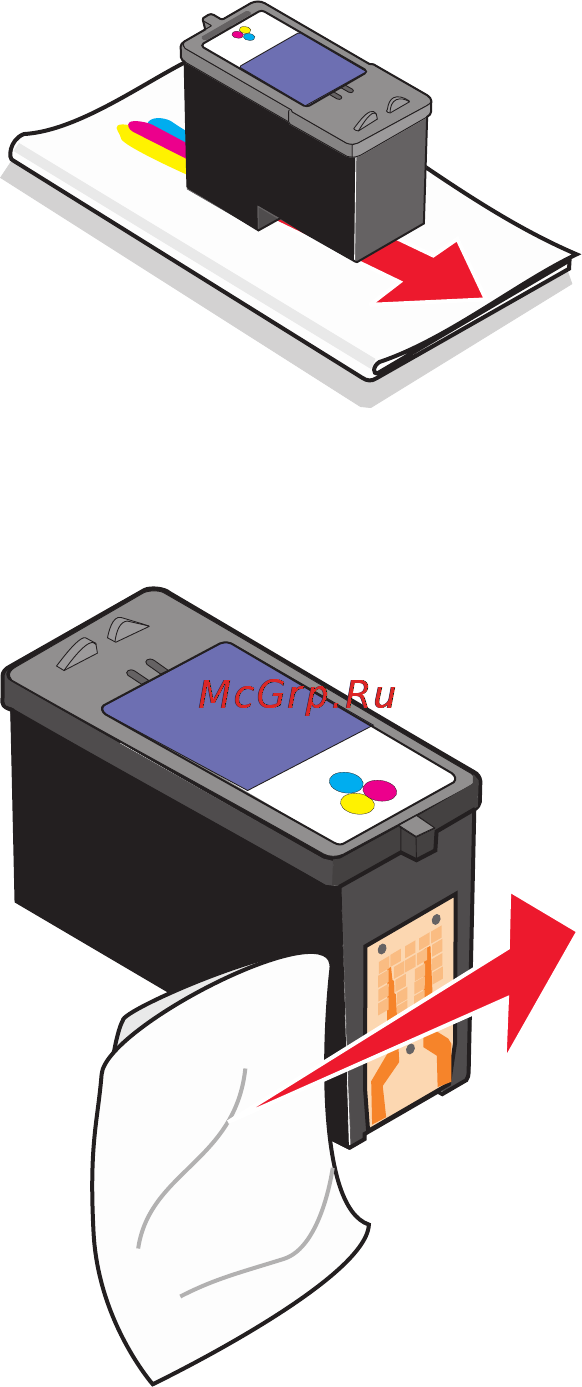 Lexmark X5340 [128/211] Хранение картриджей