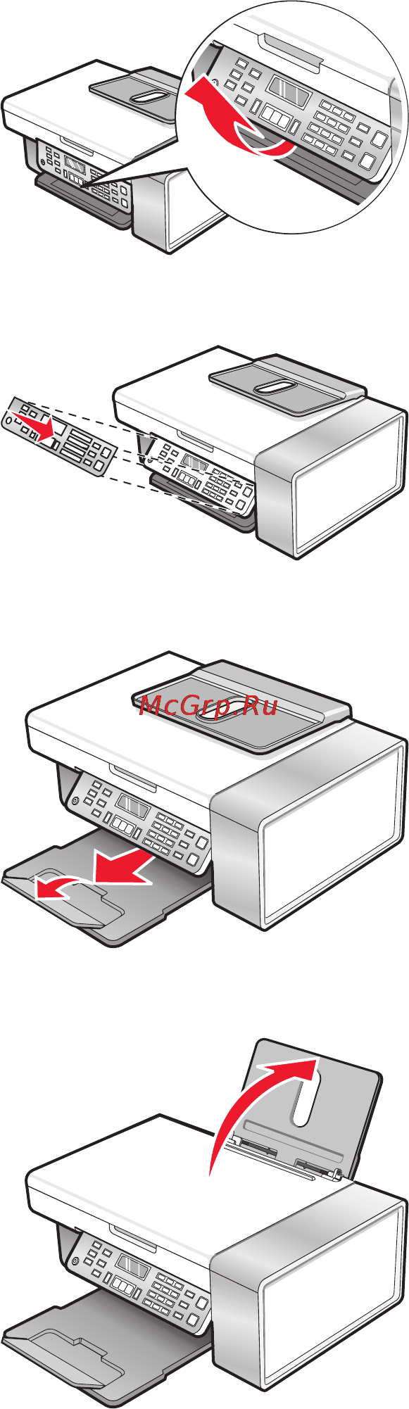 Lexmark X5320 Инструкция по эксплуатации онлайн [20/211] 57229
