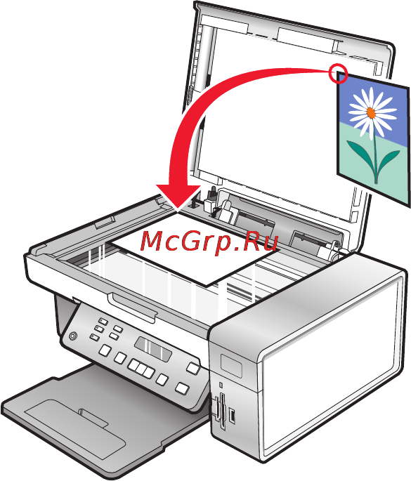 Lexmark X5435 [108/218] Сохранение сканированного изображения на компьютере