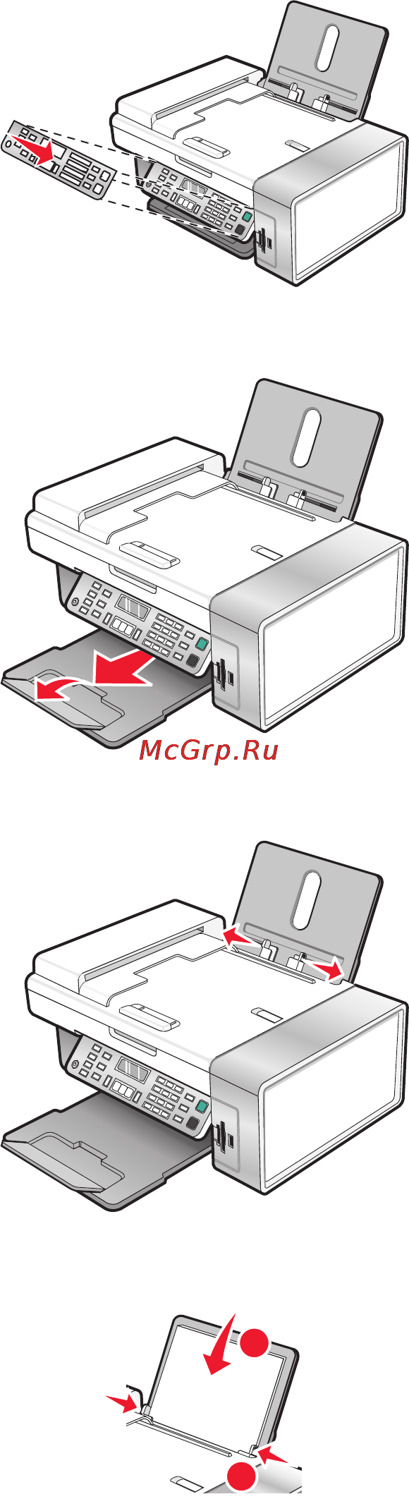 Lexmark X5435 Инструкция по эксплуатации онлайн [22/218] 57237