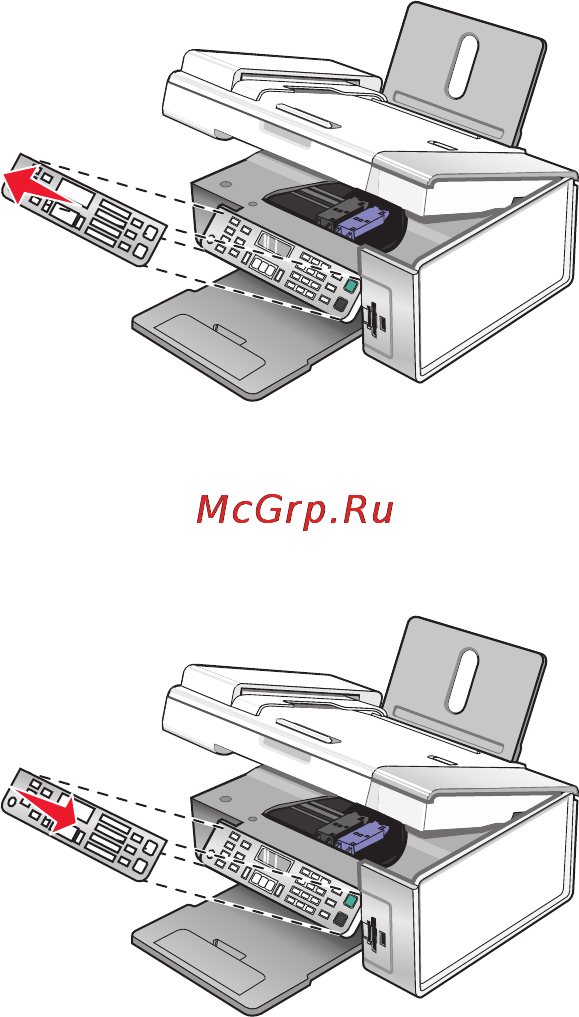 Lexmark X5495 [44/218] Использование установочного компакт диска с программным обеспечением только для пользователей macintosh