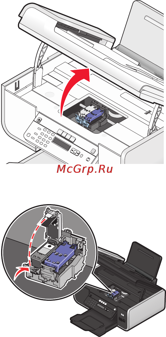 Lexmark X5690 [125/187] Повторная заправка картриджей