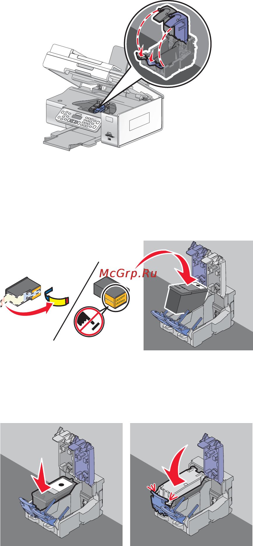Lexmark X6570 Инструкция по эксплуатации онлайн [142/241] 57282