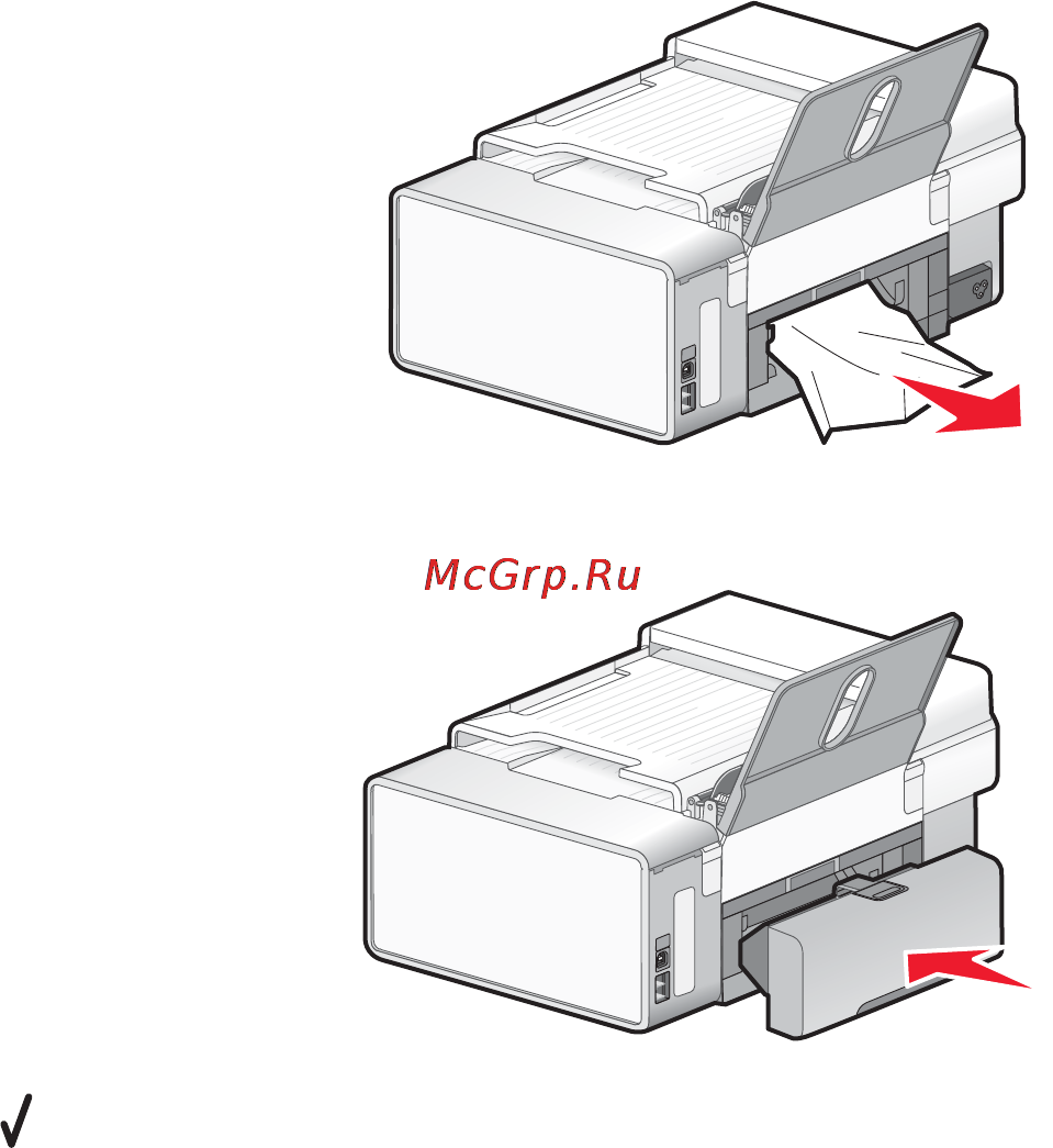 Lexmark X6570 [192/241] Модуль дуплекса работает неправильно