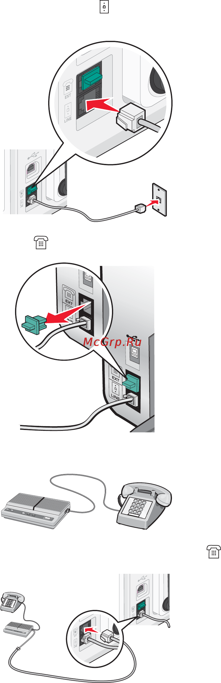 Lexmark X6570 Инструкция по эксплуатации онлайн [32/241] 57282