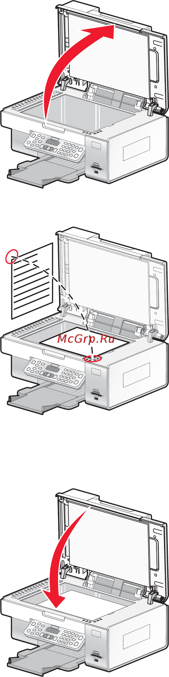 Lexmark X6570 Инструкция по эксплуатации онлайн [68/241] 57282
