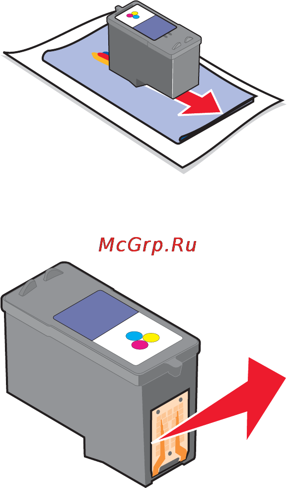 Lexmark X7350 [78/119] Хранение картриджей