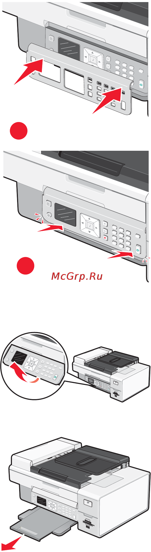 Lexmark X7550 Инструкция по эксплуатации онлайн [22/246] 57298