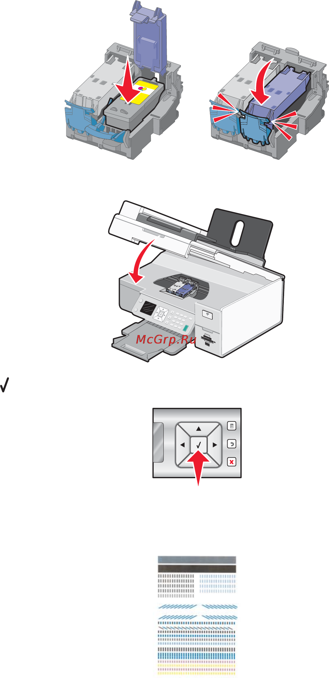 Lexmark X7550 Инструкция по эксплуатации онлайн [26/246] 57298