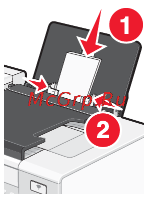 Lexmark X7550 [62/246] Загрузка поздравительных открыток каталожных почтовых и фотокарточек