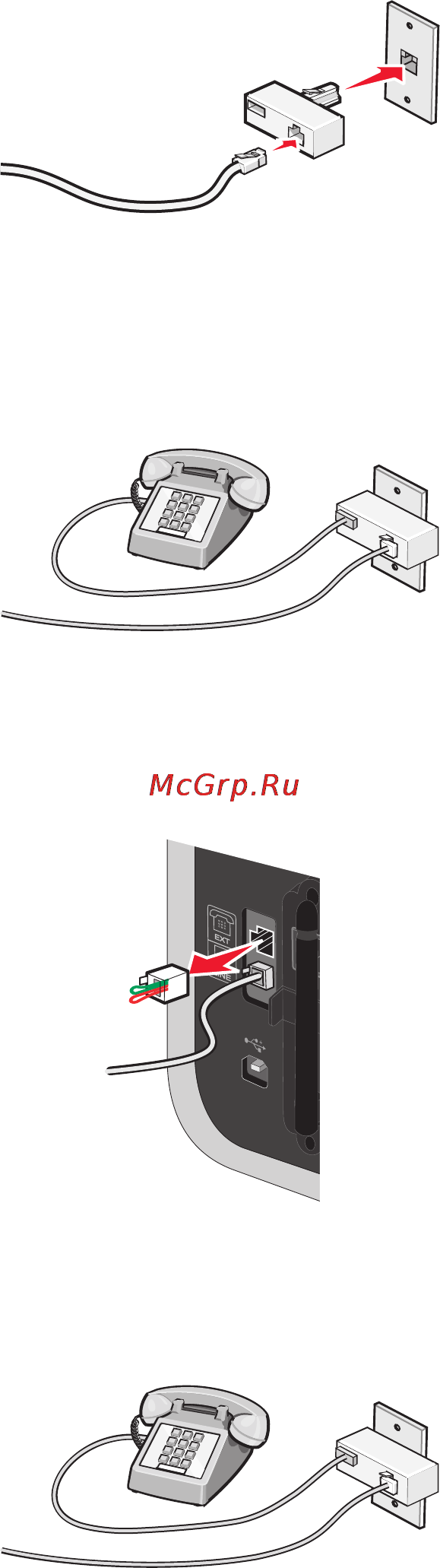 Lexmark X7675 Инструкция по эксплуатации онлайн [34/198] 57303