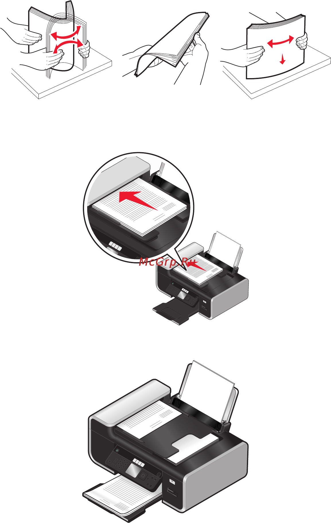 Lexmark X7675 Инструкция по эксплуатации онлайн [84/198] 57303