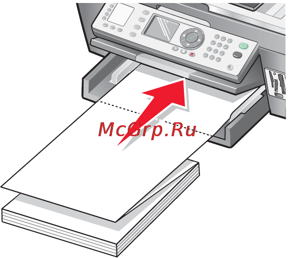 Lexmark X8350 [55/148] Печать транспаранта