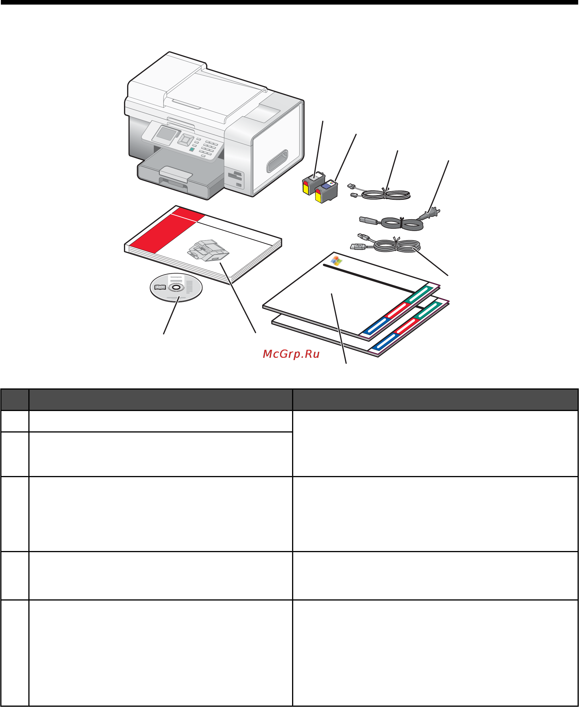 Lexmark X9350 [15/222] Установка принтера