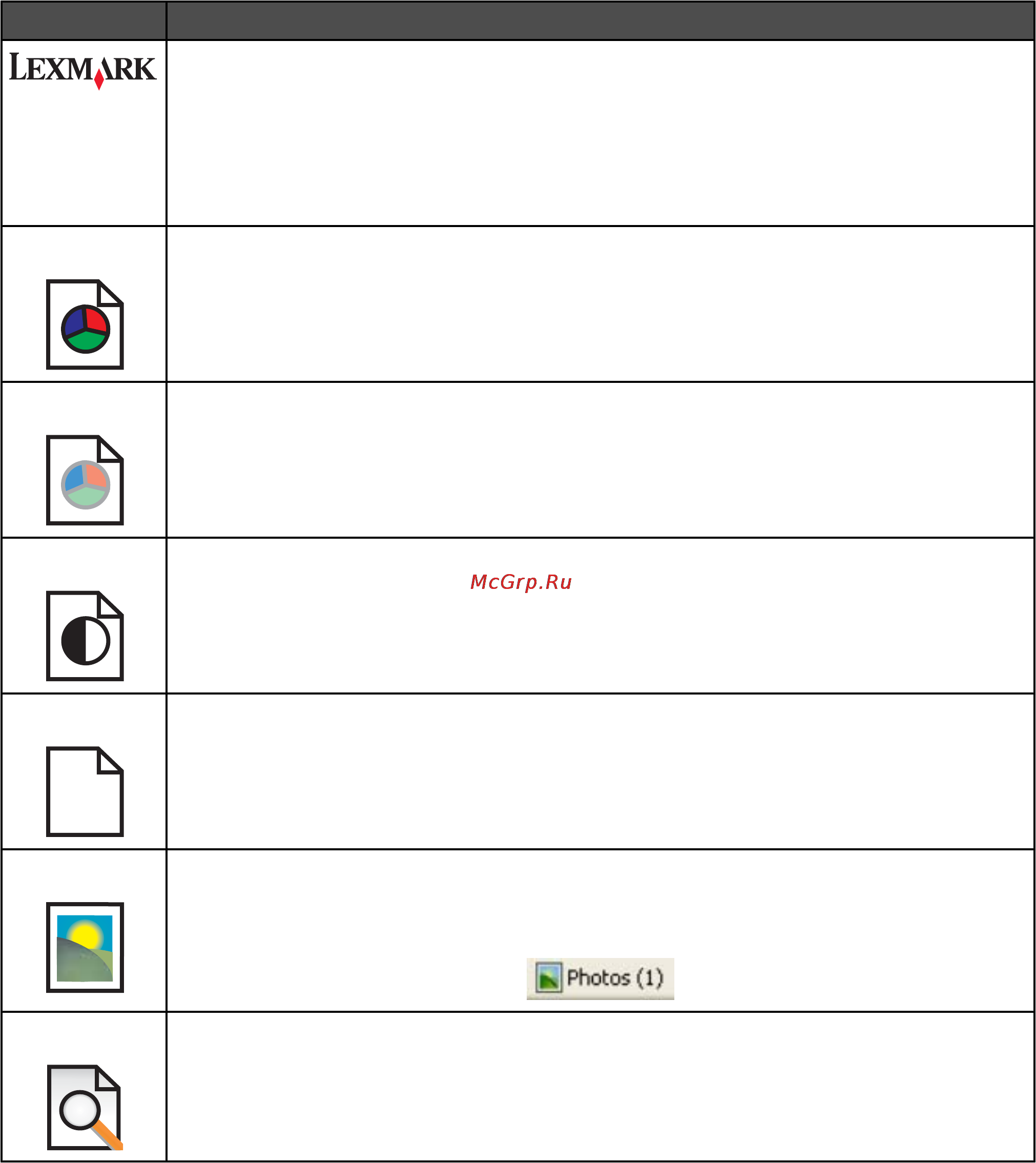 Lexmark X9350 [80/222] Использование программы fast pics