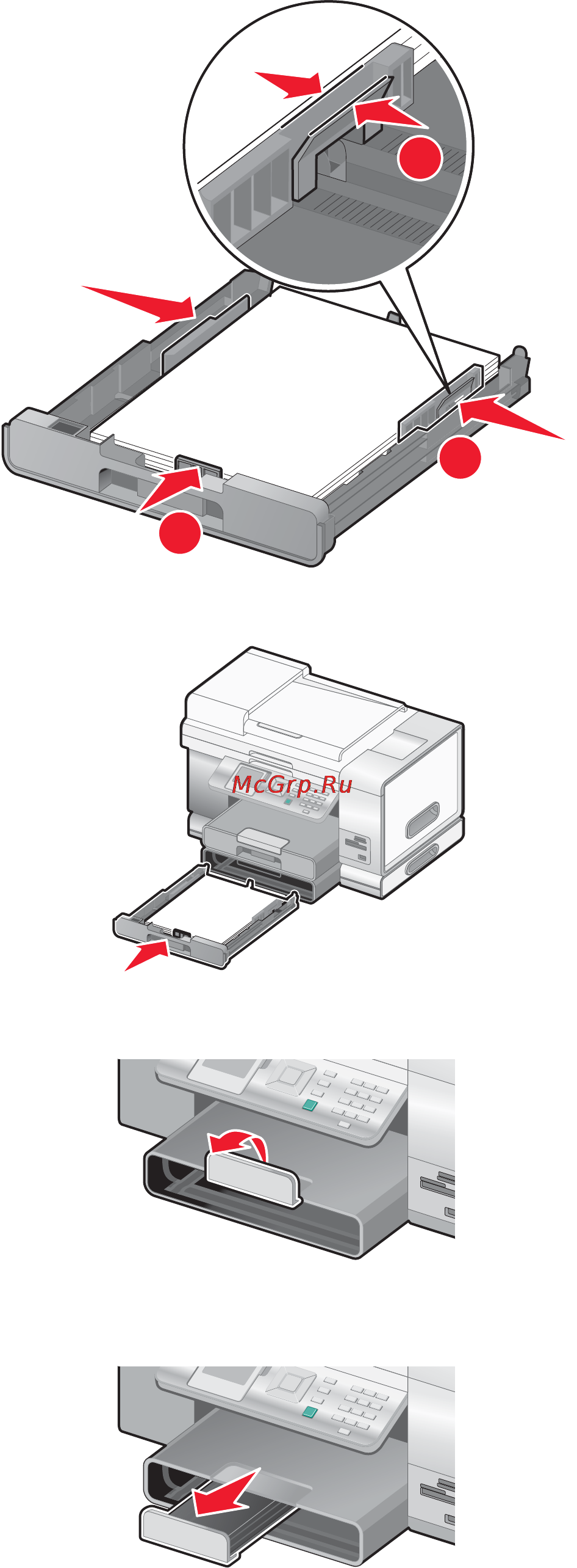 Lexmark X9350 Инструкция по эксплуатации онлайн [94/222] 57310