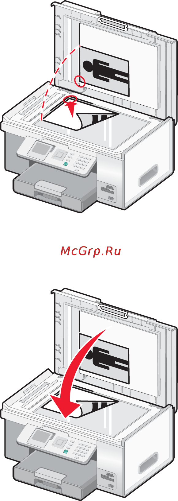 Lexmark X9350 [97/222] Использование функции связи лотков