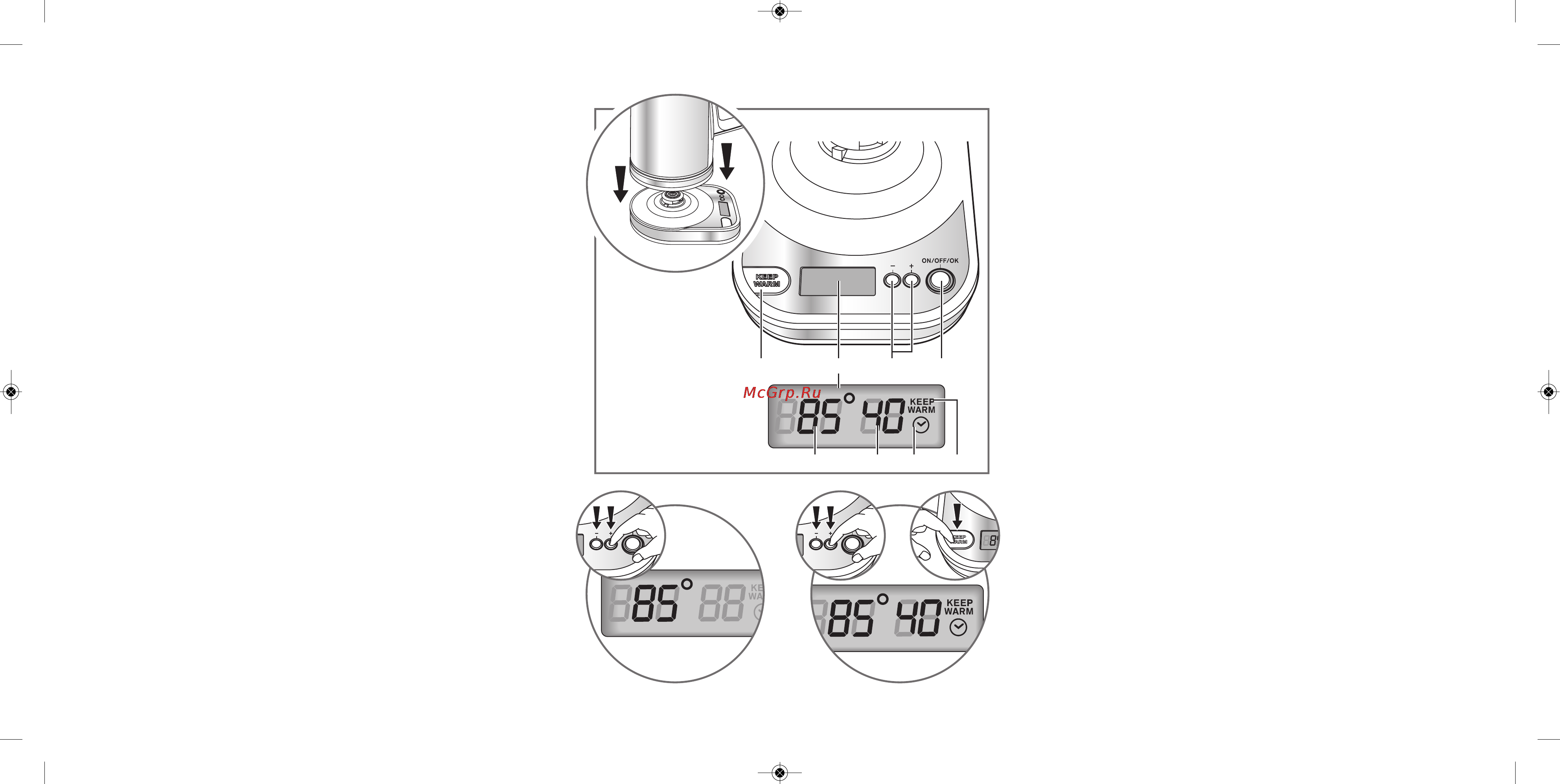 Tefal KI420D30 [2/7] Fig b fig a