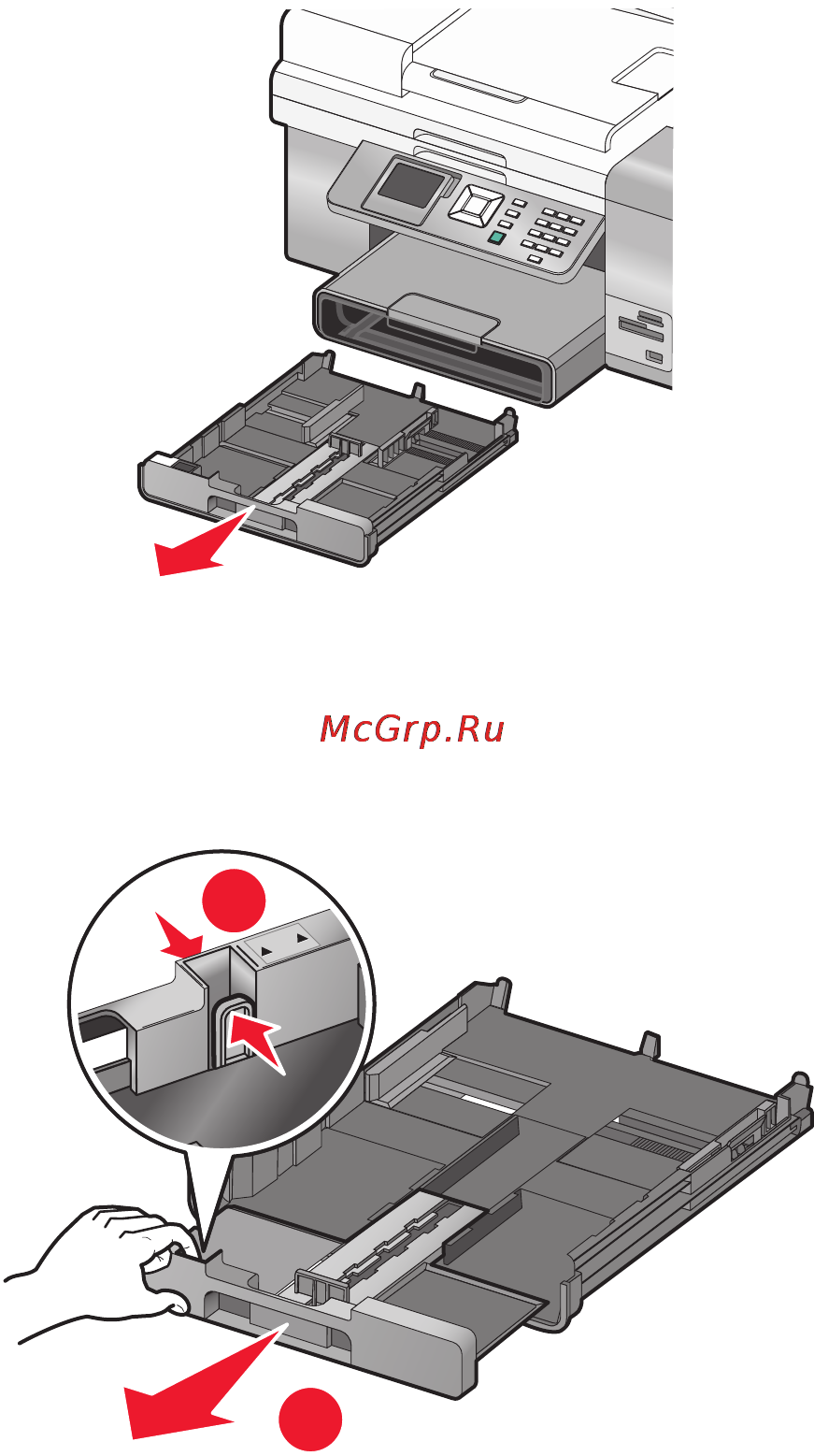 Lexmark X9575 [110/321] Печать транспаранта