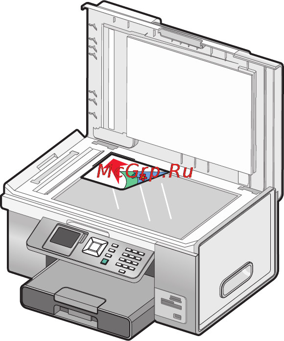 Lexmark X9575 [168/321] Сканирование документов или изображений для отправки по электронной почте