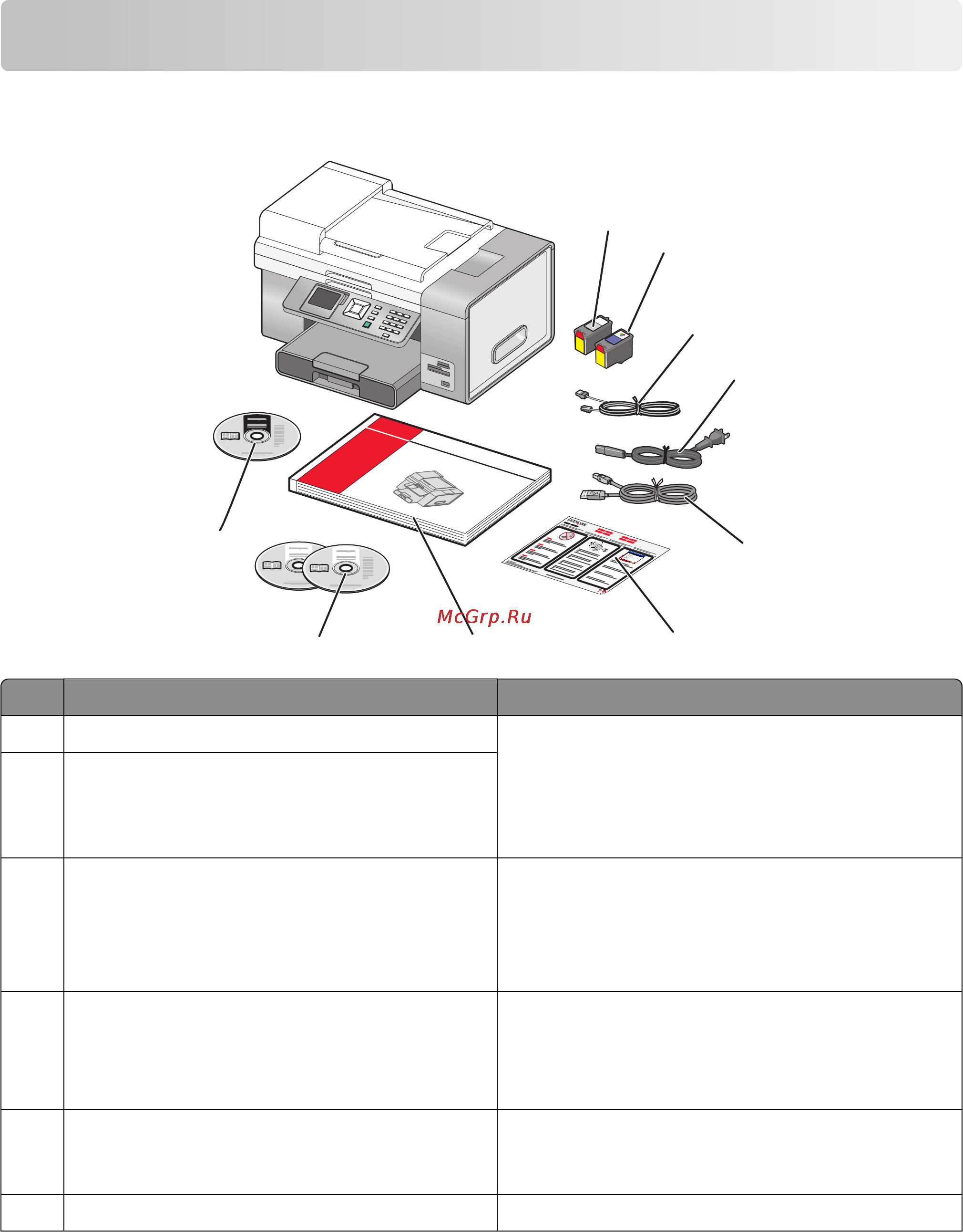 Lexmark X9575 [21/321] Установка принтера
