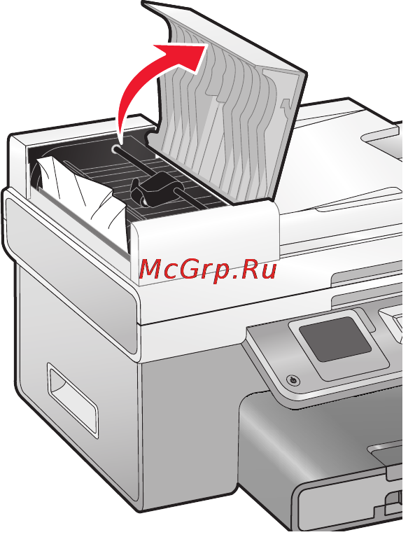 Lexmark X9575 [256/321] Бумага по прежнему застревает