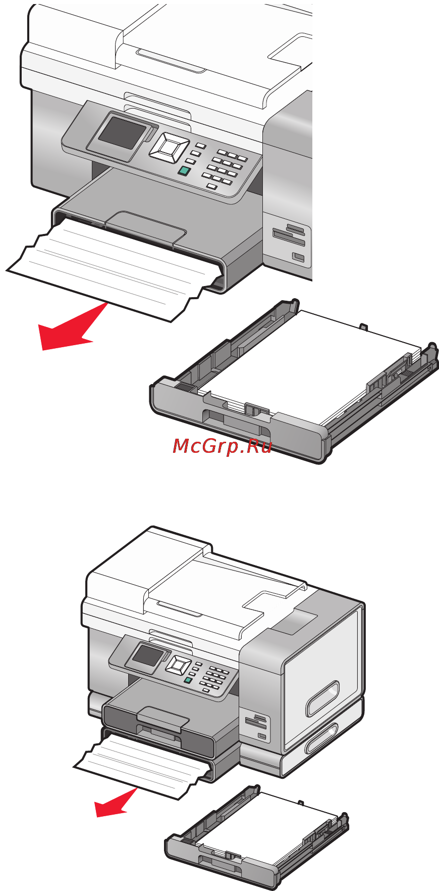 Lexmark X9575 Инструкция по эксплуатации онлайн [259/321] 57314