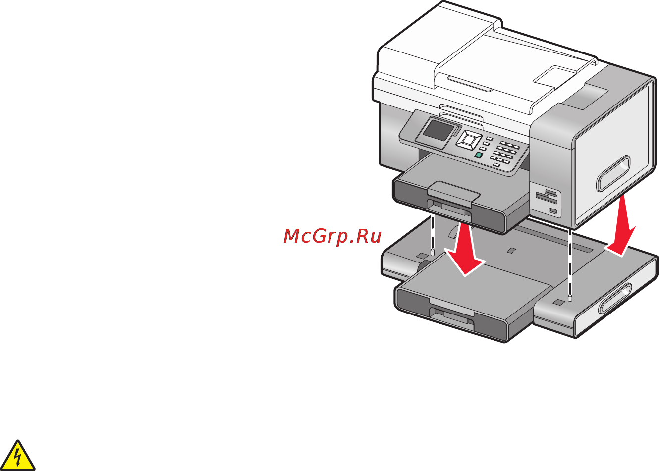 Lexmark X9575 [29/321] Подготовка принтера для работы с факсом