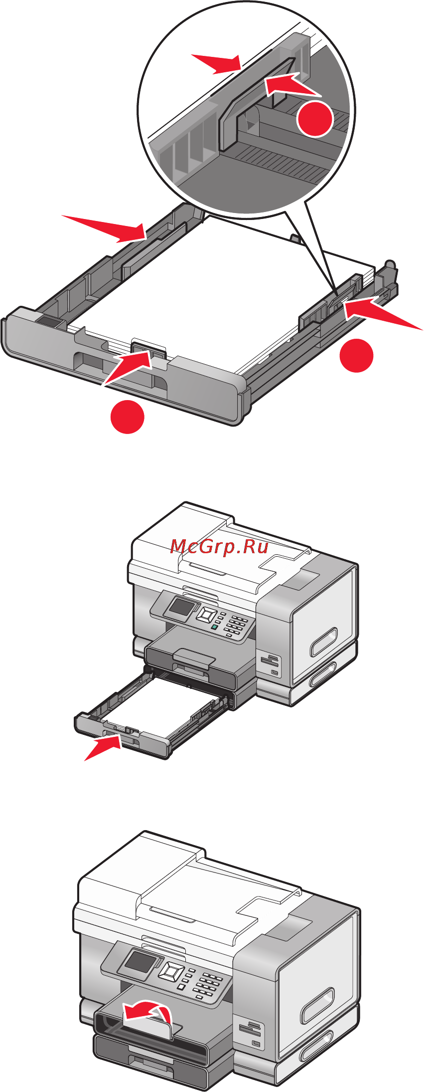 Lexmark X9575 Инструкция по эксплуатации онлайн [90/321] 57314