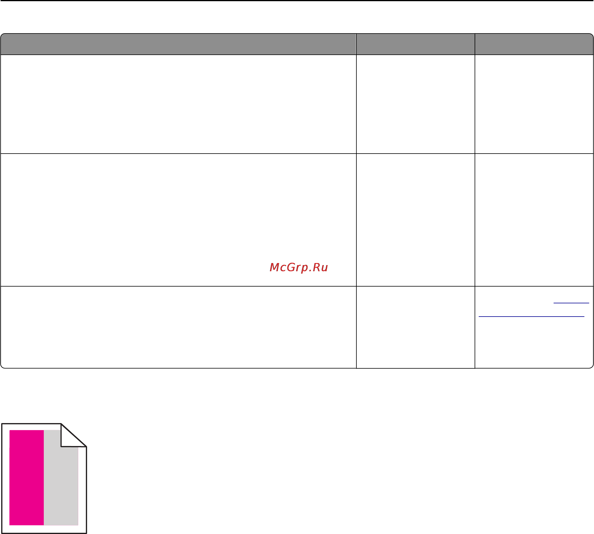 Lexmark C2132 [213/262] При печати на изображениях появляются повторяющиеся дефекты
