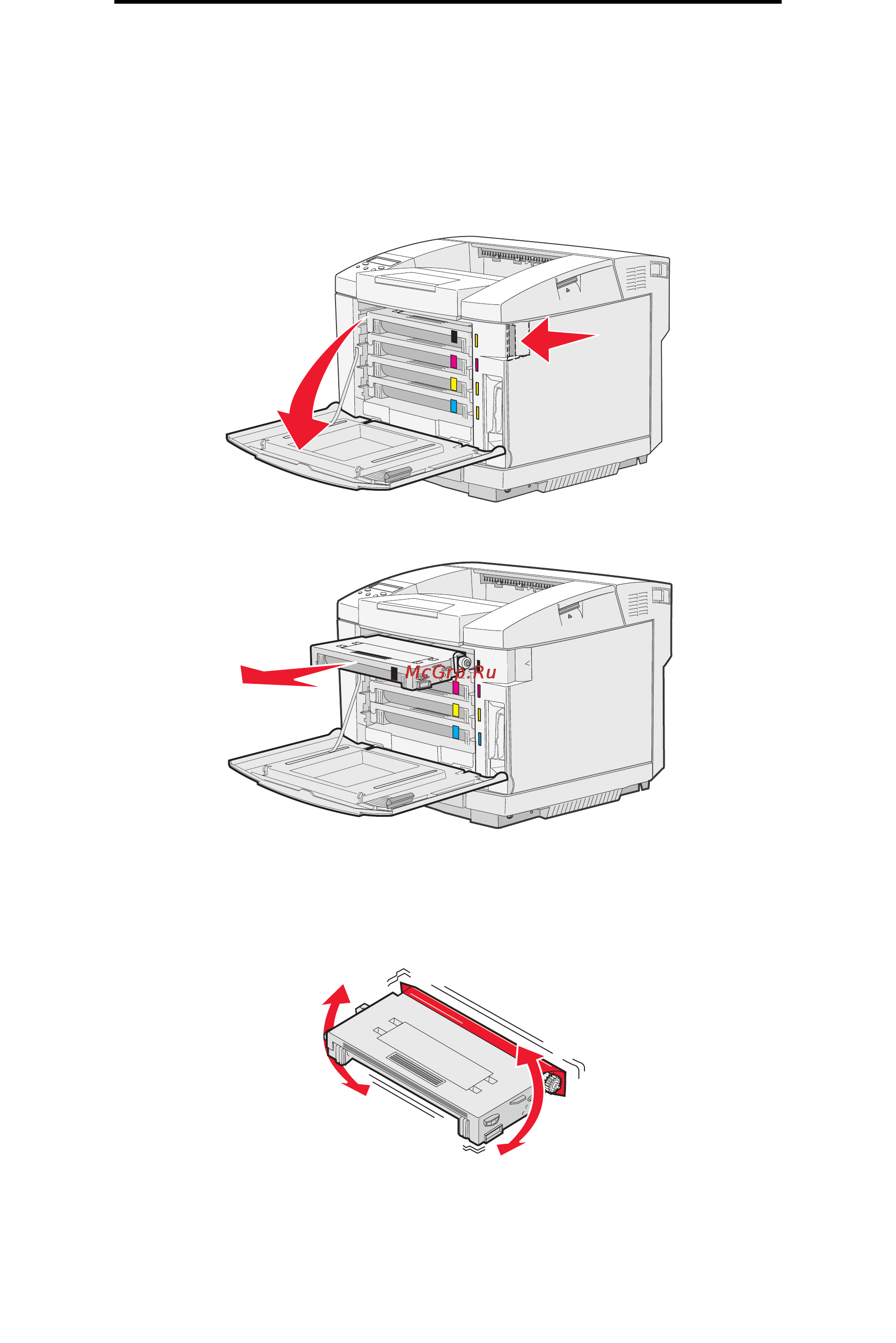 Lexmark C500n [45/88] Замена картриджей